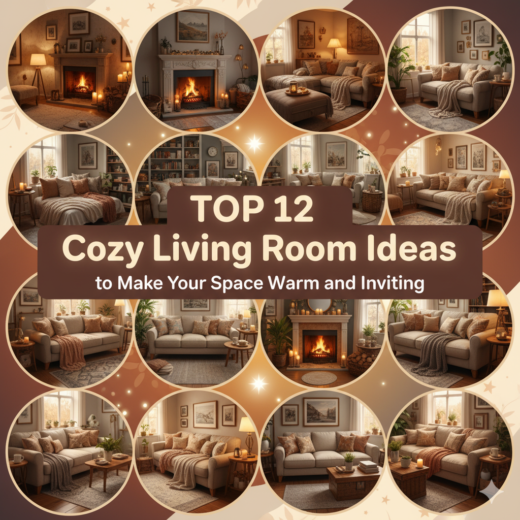 TOP 12 Cozy Living Room Ideas to Make Your Space Warm