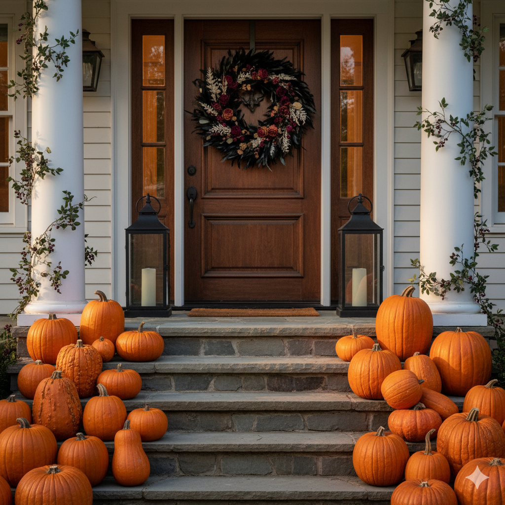TOP 15 Front Porch Halloween Decor Ideas That Look Spooky and Fun