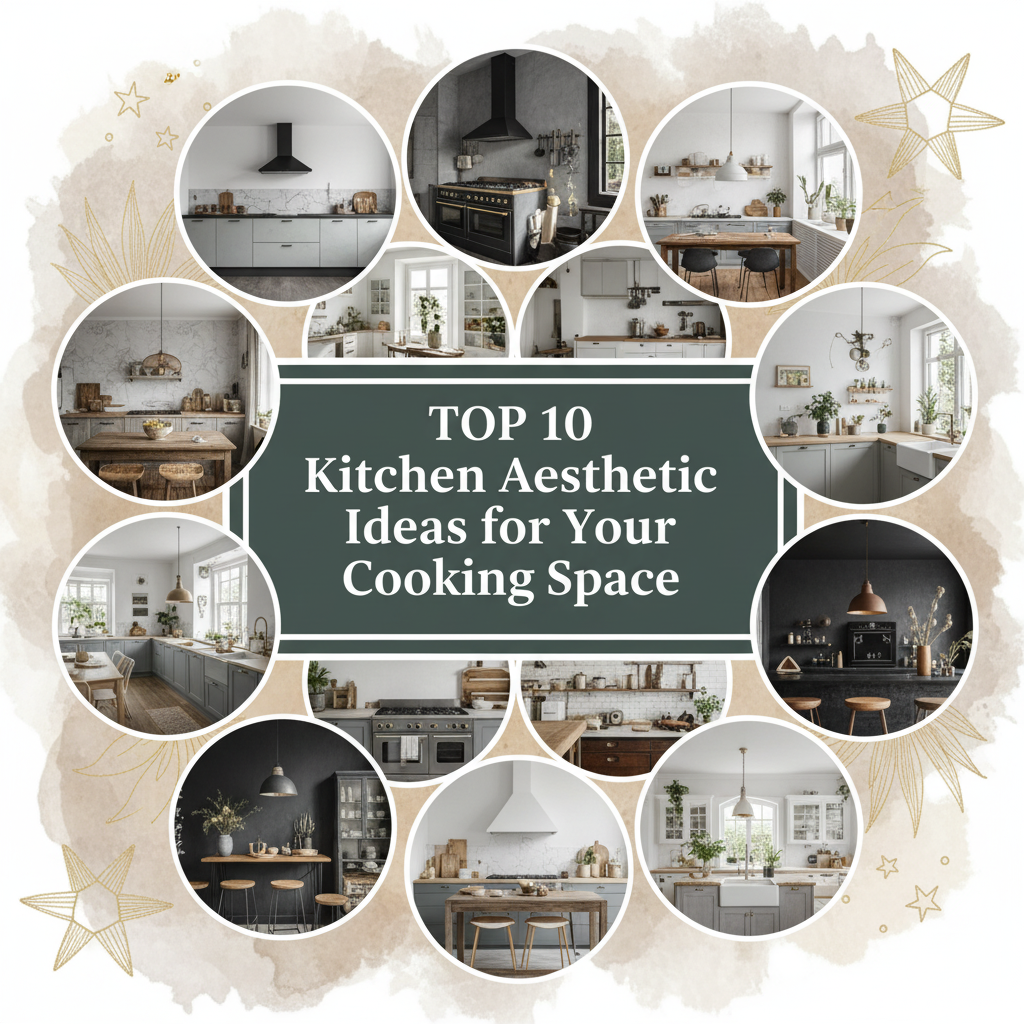 TOP 10 Kitchen Aesthetic Ideas for Your Cooking Space