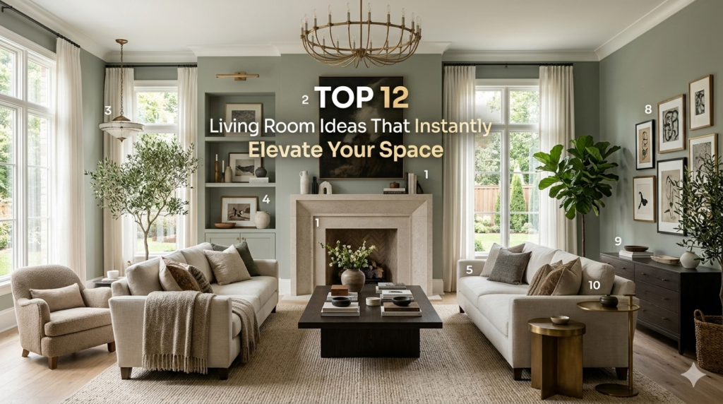TOP 12 Living Room Ideas That Instantly Elevate Your Space