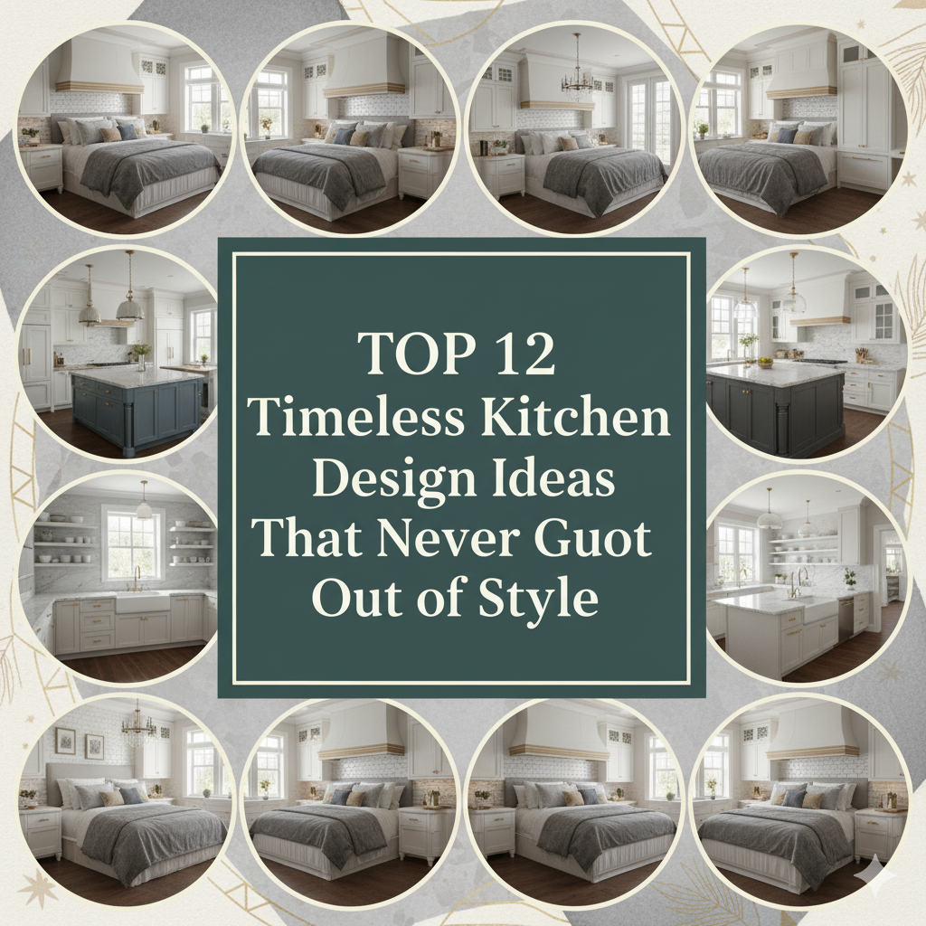 TOP 12 Timeless Kitchen Design Ideas
